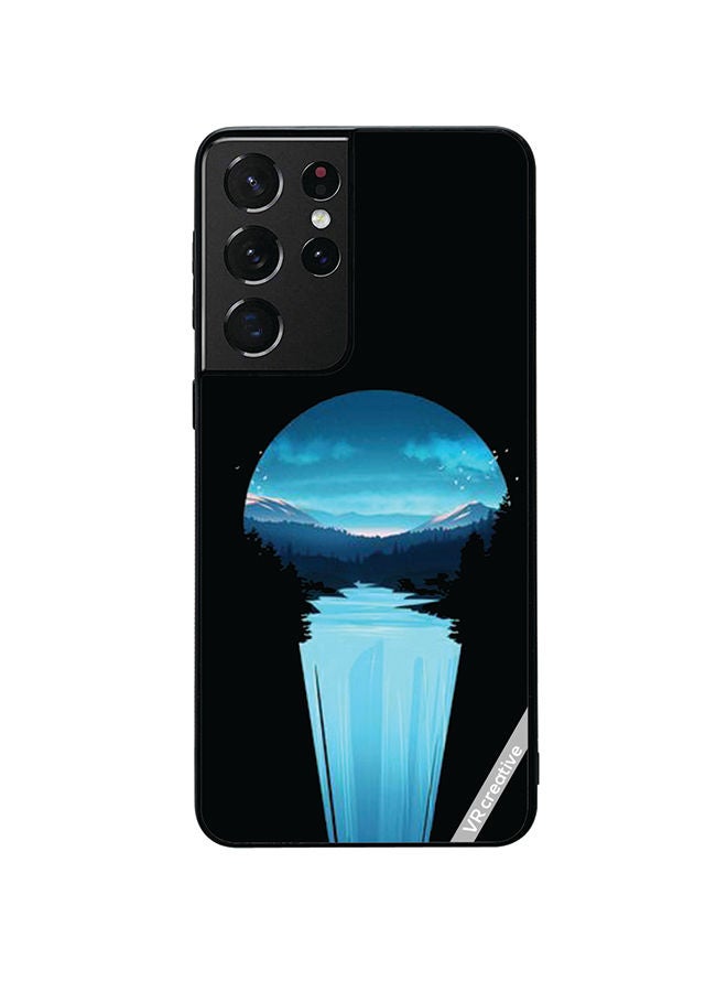 VR CREATIVE Protective Case Cover For Samsung Galaxy S21 Ultra 5G Scenerio Design Multicolour - Image 1