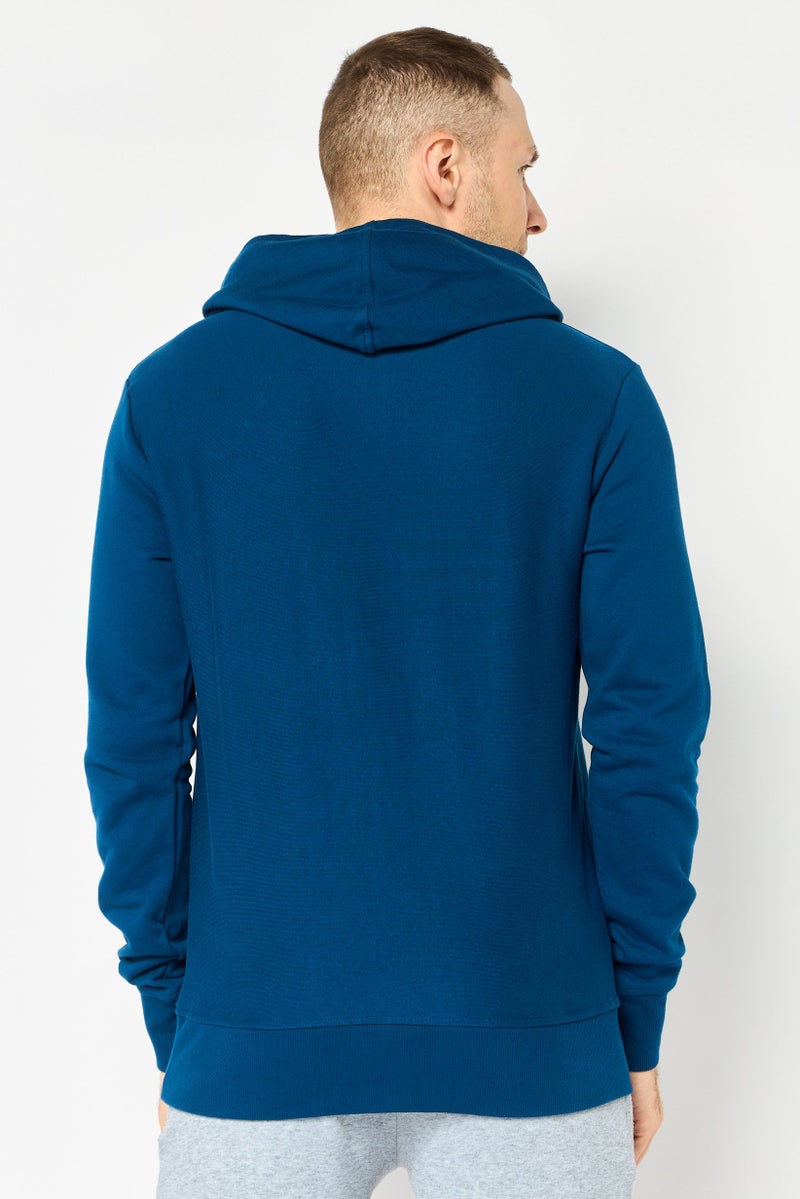 Champion Men Sportswear Fit Long Sleeve Outdoor Hoodie, Blue - Image 4