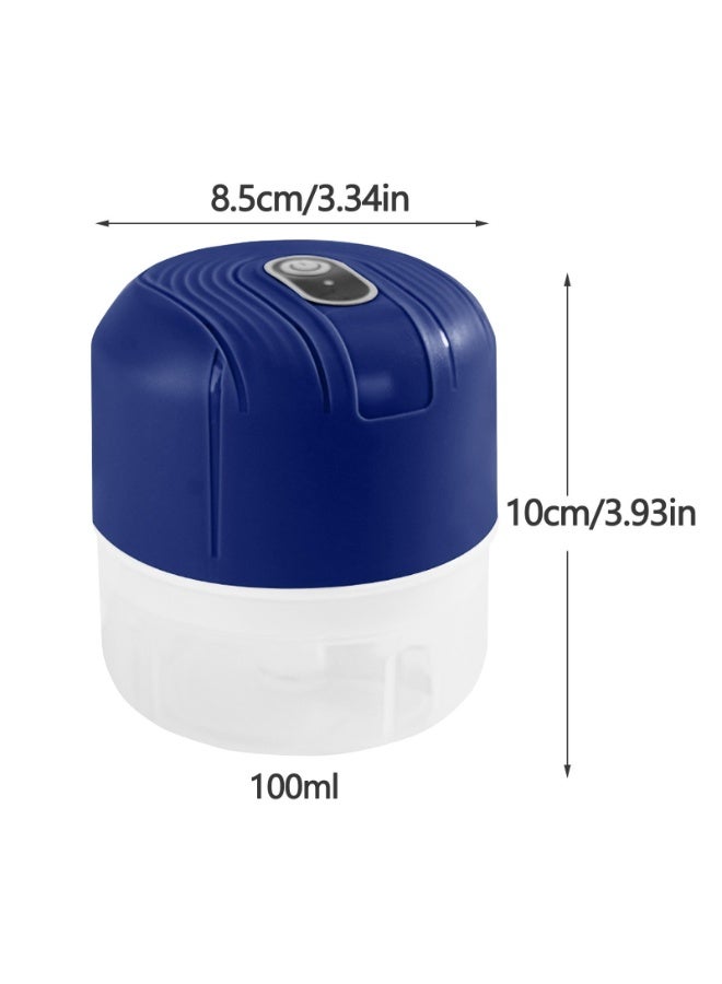 مطحنة ثوم صغيرة، مفرمة كهربائية متعددة الوظائف، مدقة ثوم، معالج طعام صغير، كسارة خضراوات، مفرمة لحم، آلة طبخ المطبخ - Image 2