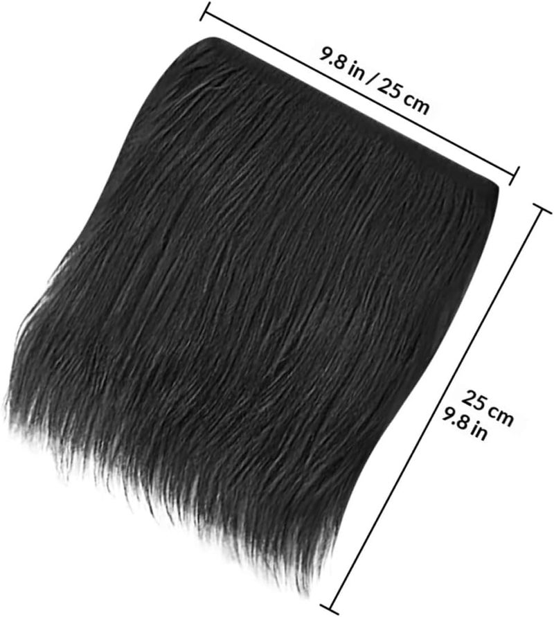 4pcs Square Faux Fur Fabric for DIY Crafts and Handmade Dolls Simulation Fur Material in White Black Gray Khaki for Home Decor and Clothing - Image 2