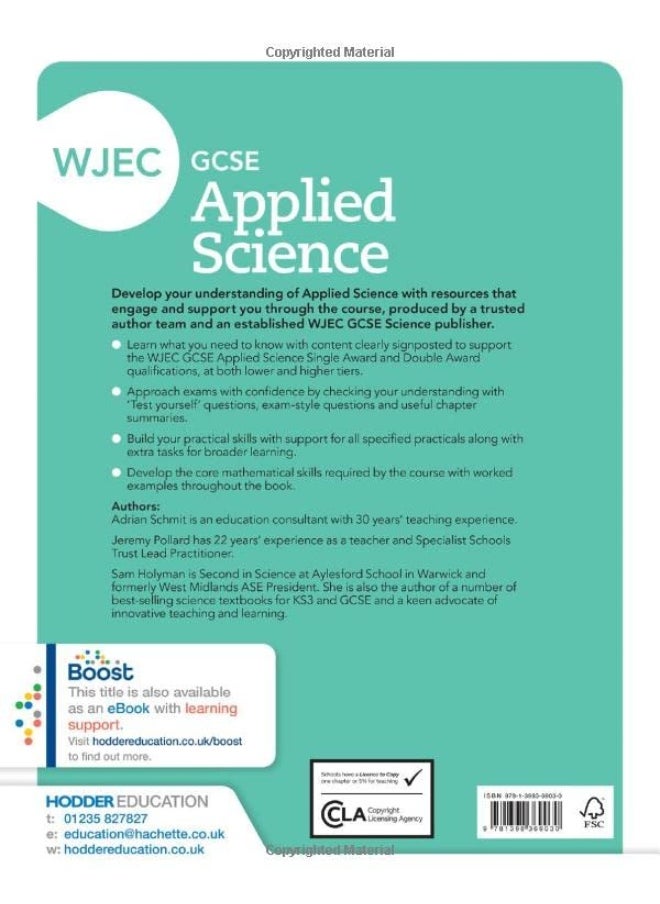 null - WJEC GCSE Applied Science: Single and Double Award - Image 1