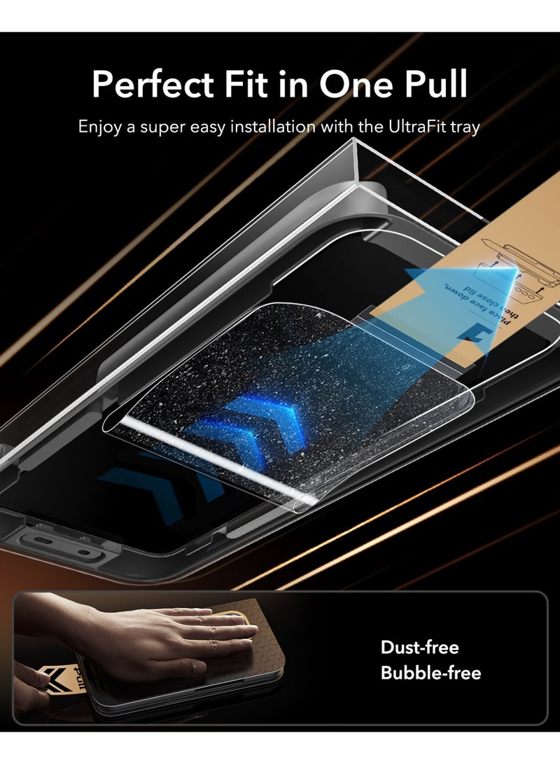 اي اس ار ESR Accessory Glass by Corning™ 1 Pack 9H+ Glass for Samsung Galaxy S26 Ultra Screen Protector, Anti-Reflective Coating, Military-Grade Protection, Shatterproof & Durable, UltraFit Tray﻿ clear - Image 5