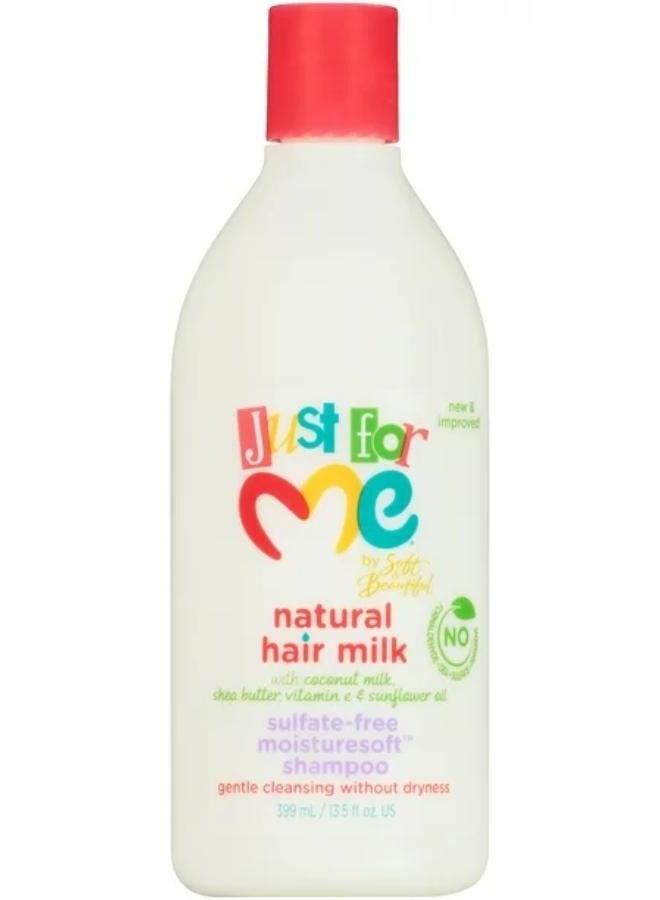 Just for Me Natural Hair Milk Sulfate Free Shampoo 399ml