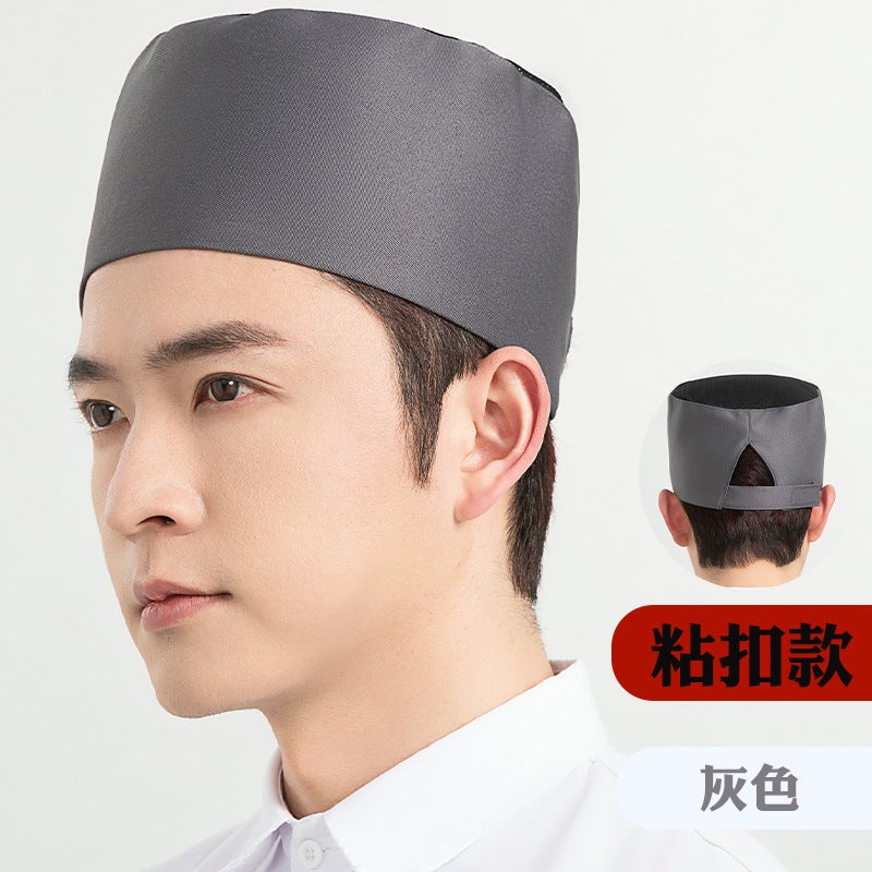 Chef Hat Catering Work Hat El Restaurant Japanese Restaurant Breathable Mesh Dome Hat Export - Image 1
