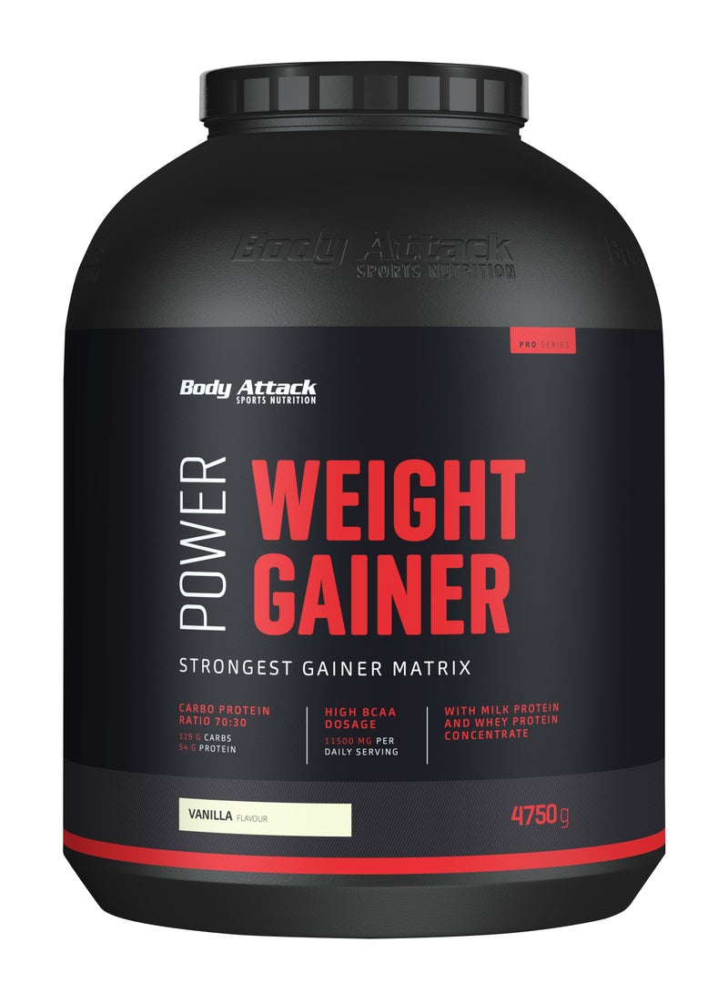 Body Attack مكسب الوزن باور 4.75 كجم فانيليا