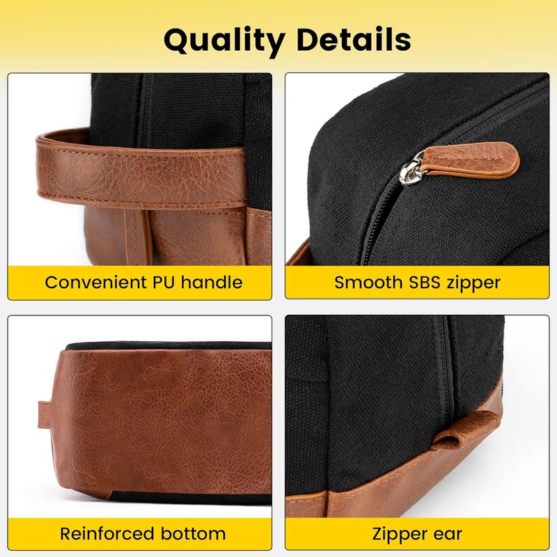 Water Resistant Toiletry Bag for Men - Image 4