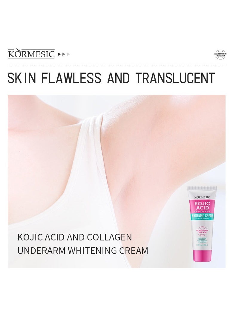 Kormesic - Collagen Underarm Cream 50ml | Moisturizing Care, Even Skin Tone - Image 1