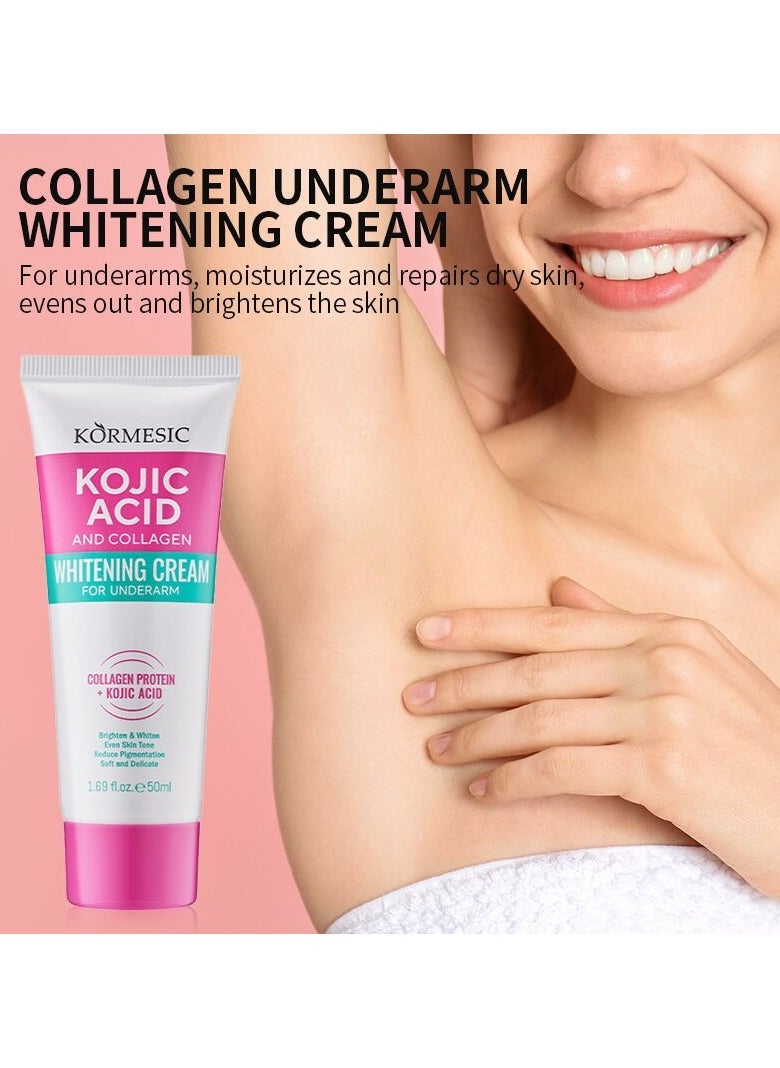 Kormesic - Collagen Underarm Cream 50ml | Moisturizing Care, Even Skin Tone - Image 1