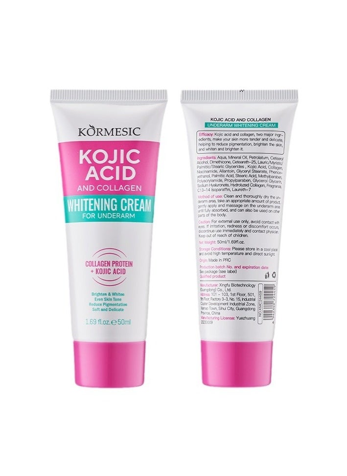 Kormesic - Collagen Underarm Cream 50ml | Moisturizing Care, Even Skin Tone - Image 1