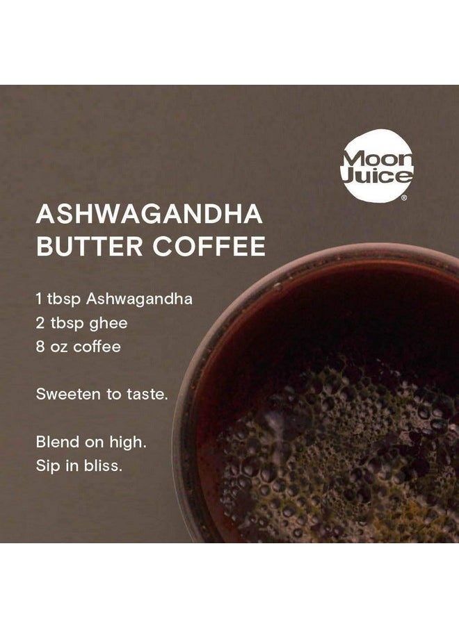 Moon Juice - Ashwagandha Organic Ashwagandha Root Powder Extract Supplement (15:1 Extract) Natural Stress Relief Focus Support & Mood Support Vegan Nongmo Glutenfree (72 Servings) - Image 1