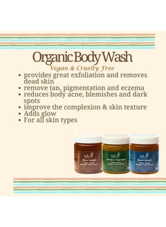 Rustic Art Rustic Art Rosemary Peppermint Body Wash Concentrate | Sulphate & Paraben free Castile Soap | Cooling, Reduces Body Acne & Gentle Exfoliation | For Women & Men | 200g  - Image 3