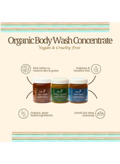 Rustic Art Rustic Art Rosemary Peppermint Body Wash Concentrate | Sulphate & Paraben free Castile Soap | Cooling, Reduces Body Acne & Gentle Exfoliation | For Women & Men | 200g  - Image 5