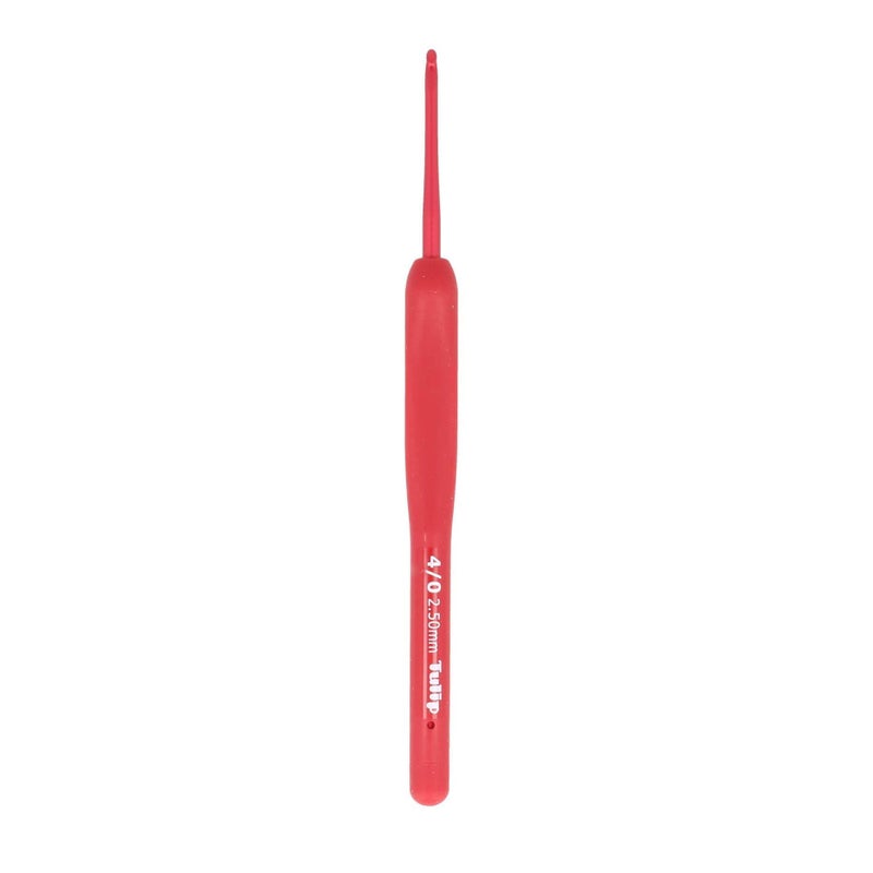 Tulip Crochet Hook Red 25mm - Image 2