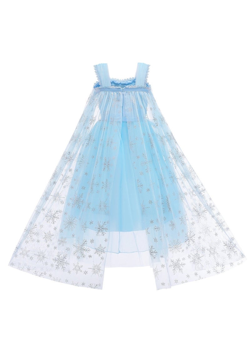 Frozen Snow Sequin Princess Costum - Image 3