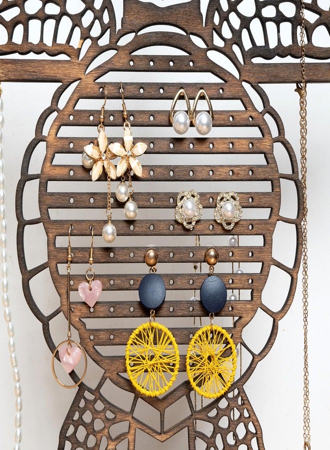 Tnstbiee Jewelry Organizer Stand Display - Unique Turtle Design for Earrings, Necklaces, and Bracelets - Wall Mountable - Great Gift Idea - Cute Home Decor - Image 4