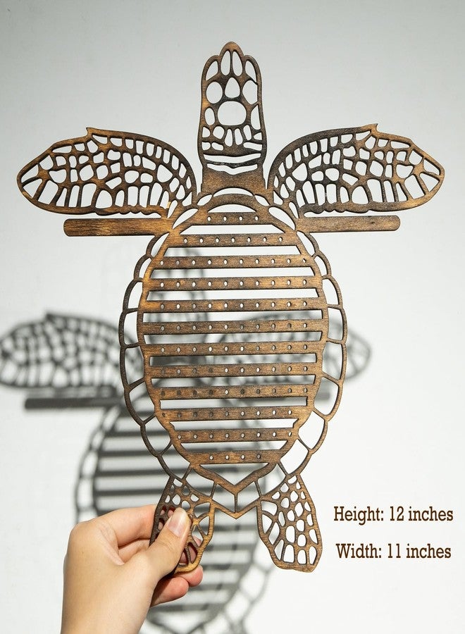 Tnstbiee Jewelry Organizer Stand Display - Unique Turtle Design for Earrings, Necklaces, and Bracelets - Wall Mountable - Great Gift Idea - Cute Home Decor - Image 2