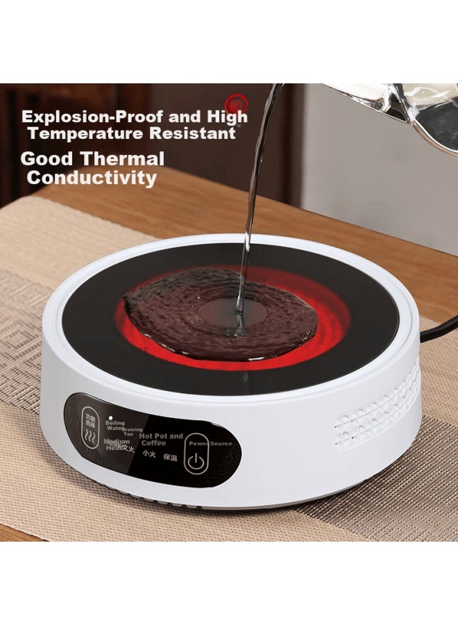 Pakchoice Electric Ceramic Tea Kettle  New Glass Household Water Boiler Health Pot Tea Brewing Set - Image 5