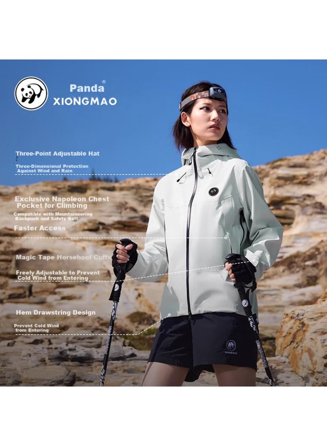 Camel (Camel) [Yang Ying'S Same Style] Panda Outdoor 3L Hard Shell Single-Charged Storm-Proof Waterproof Assault Jacket Multi-Functional Three-Proof Mountaineering Suit - Image 4