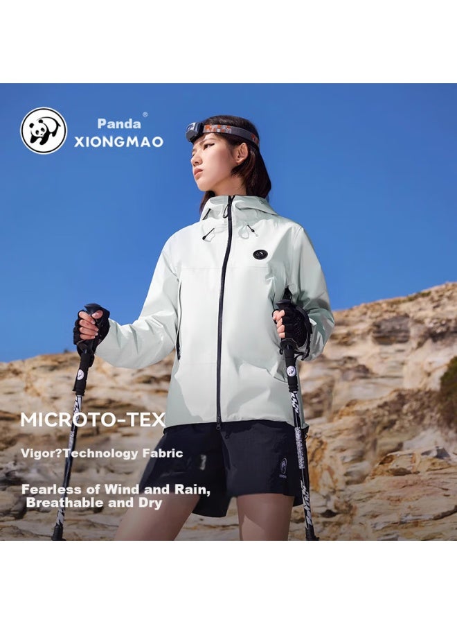 Camel (Camel) [Yang Ying'S Same Style] Panda Outdoor 3L Hard Shell Single-Charged Storm-Proof Waterproof Assault Jacket Multi-Functional Three-Proof Mountaineering Suit - Image 3