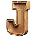AORCMITN Large Wooden Letter Coin Personalized Piggy Bank for Boys Girls Kids Toddler Adults Money Bank Best Gift for Friends 92 InchJ - Image 2