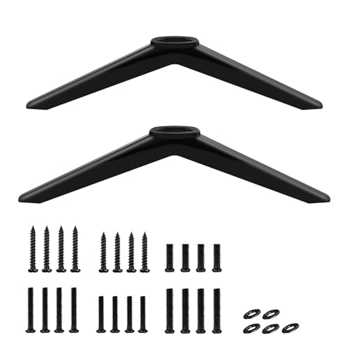 Chunxiao TV Base Stand Only for TCL TV Legs– Replacement TV Legs Compatible with TCL Roku Models 32S321, 40S325, 43S303, 50S425, 55S525 No Wall Drilling with Screw Kits Easy to Install, Not Universal Legs - Image 1