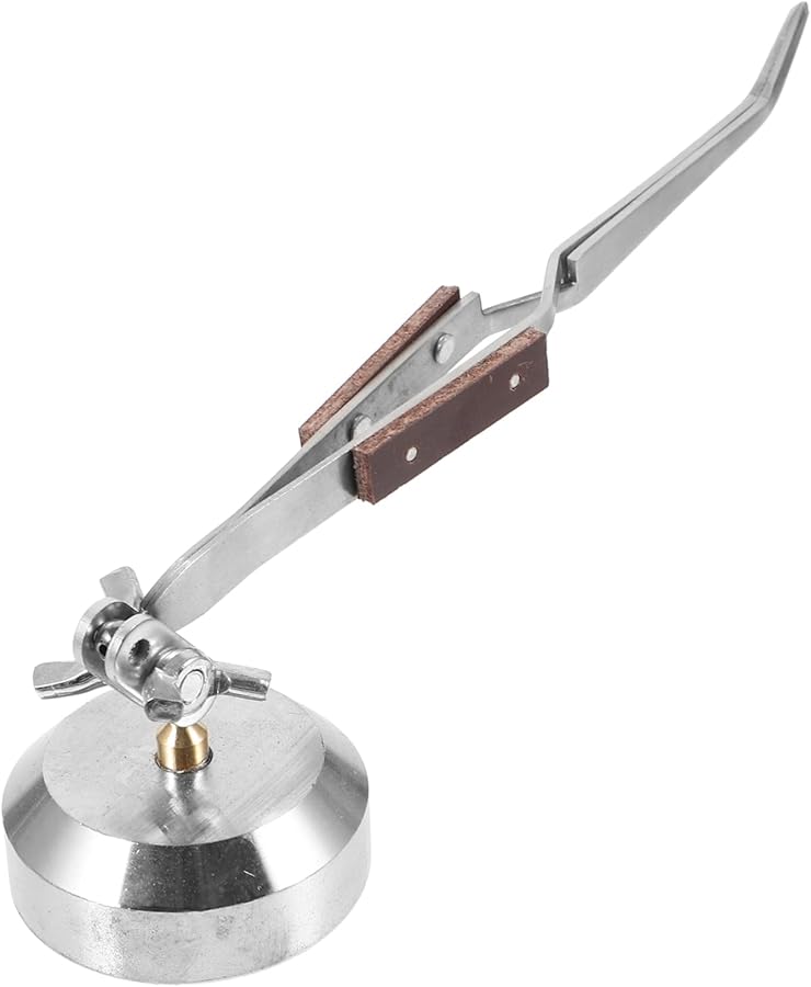 Silver Third Hand Soldering Tool with Strong Clip for Jewelry Making and Tabletop Assistance - Image 2