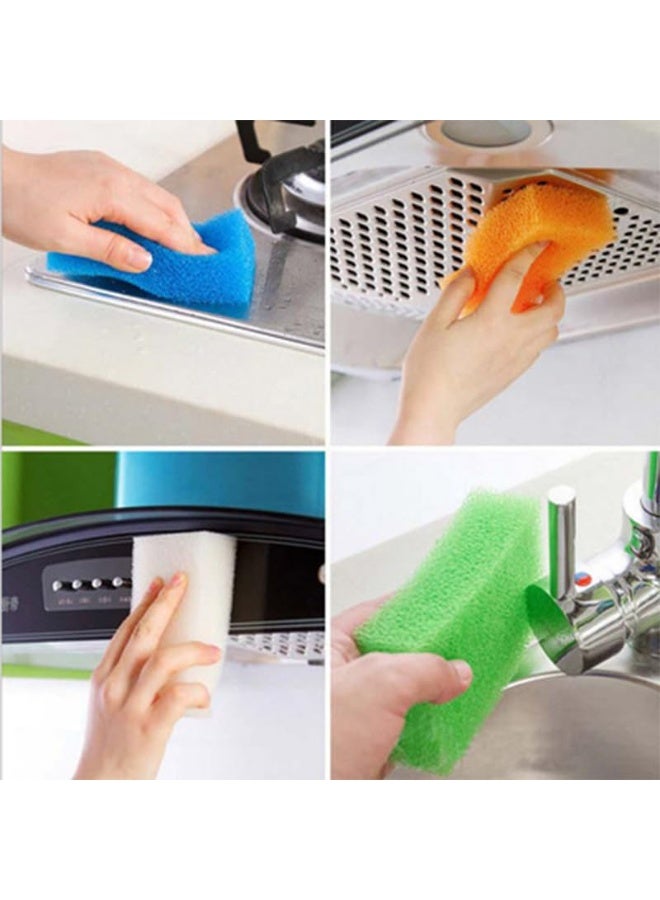 8 Pack Kitchen Dish Scrub Sponges, Eco Friendly Non-Scratch Cleaning Sponges 11.5 x 7 x 2cm - Image 5