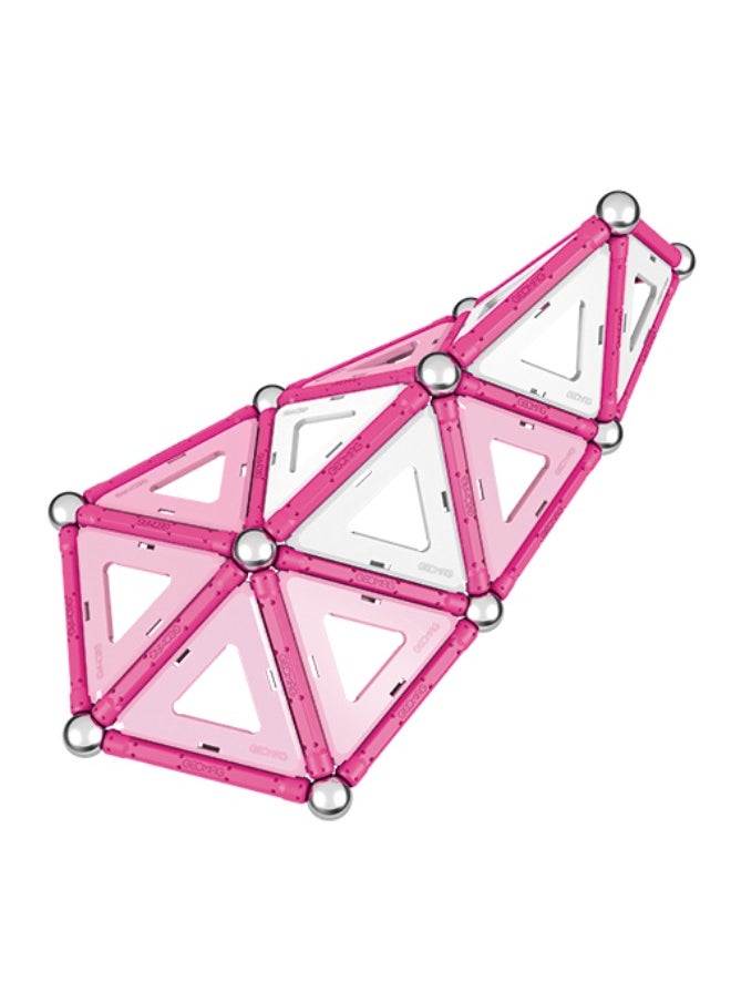 GEOMAG - Geomag Pink Panels Magnetic Construction STEM Toy 68pcs - Image 1