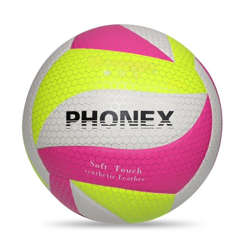 Generic 1 x 5 pcs Professional PVC Volleyball Official Size 5 PU skin Red Yellow White
