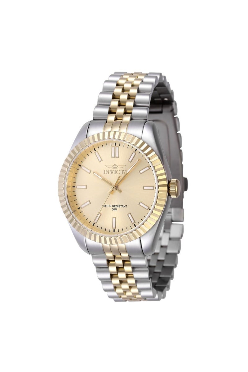 Invicta Specialty Quartz Gold Dial Ladies Watch 47503 - Image 1