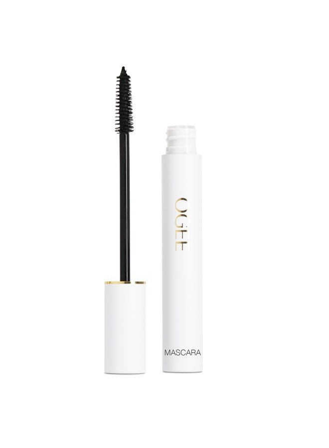 OGEE Beyond Clean Volumizing Mascara - Certified Organic Black Mascara for Volume and Length - Lengthening Mascara for Sensitive Eyes - Image 1