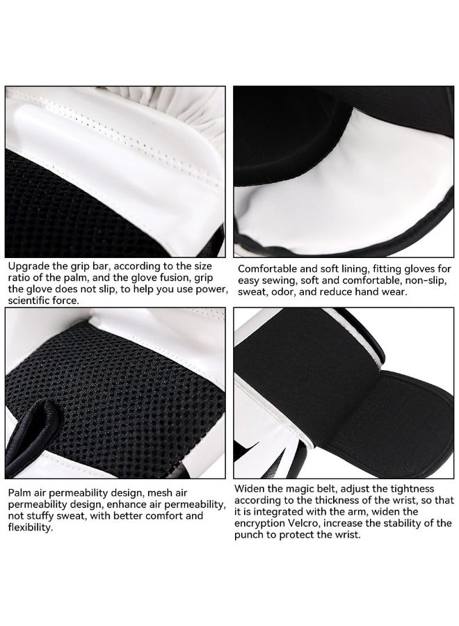 JZS Boxing Gloves, Pro-Tested Kickboxing Gloves for Men and Women Heavy Punching Bag Gloves Mitts Focus Pad Workout, MMA, Muay Thai - Image 3