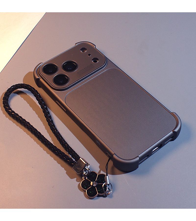 Light Blue Matte Case for iPhone 15 Pro with Camera Protection Drop Proof - Image 2