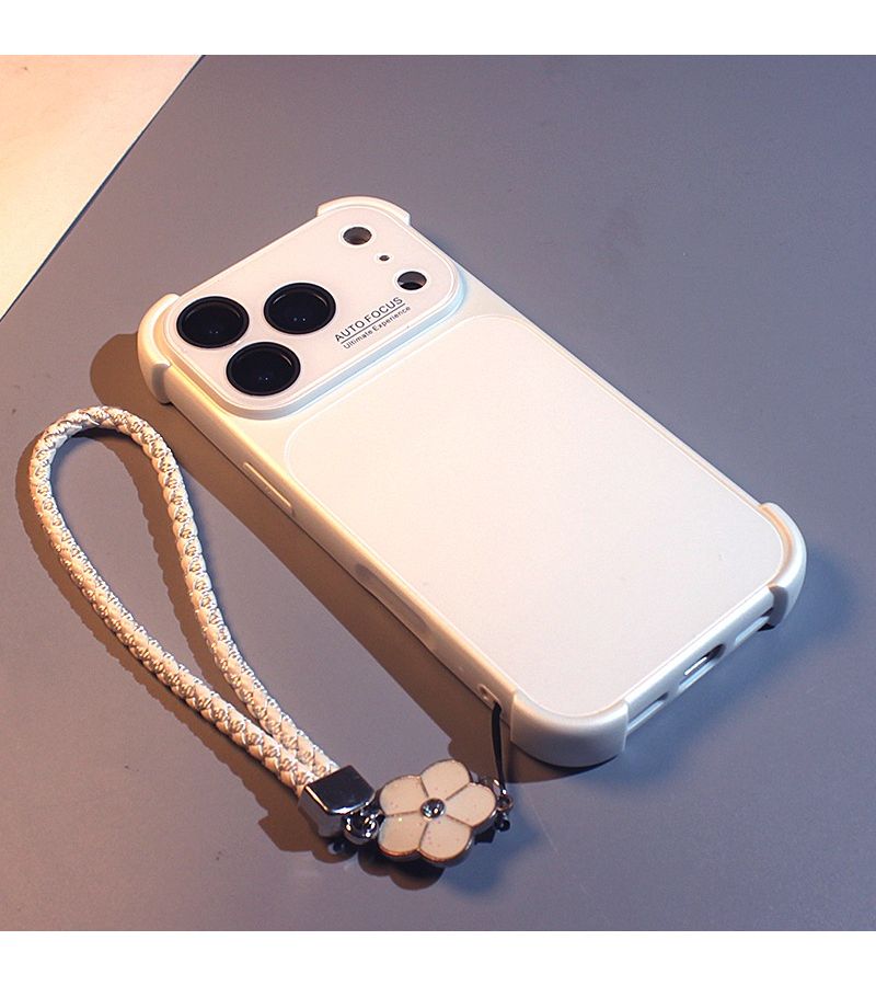 Light Blue Matte Case for iPhone 15 Pro with Camera Protection Drop Proof - Image 3