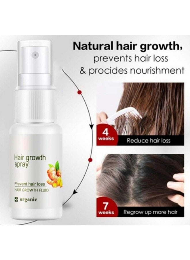 klarako Ginger Hair Growth Spray Prevent Hair Loss Nourishing Improve Hair Follicles Promote Hair Growth Spary for Men Women, 20ml - Image 4