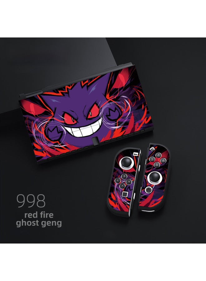 Nintendo Switch Protective Case TPU Soft Case Switcholed Protective Case TPU Soft Case Oled Soft Case-Model:1077-gemini Spaceship-oled Soft Shell - Image 5