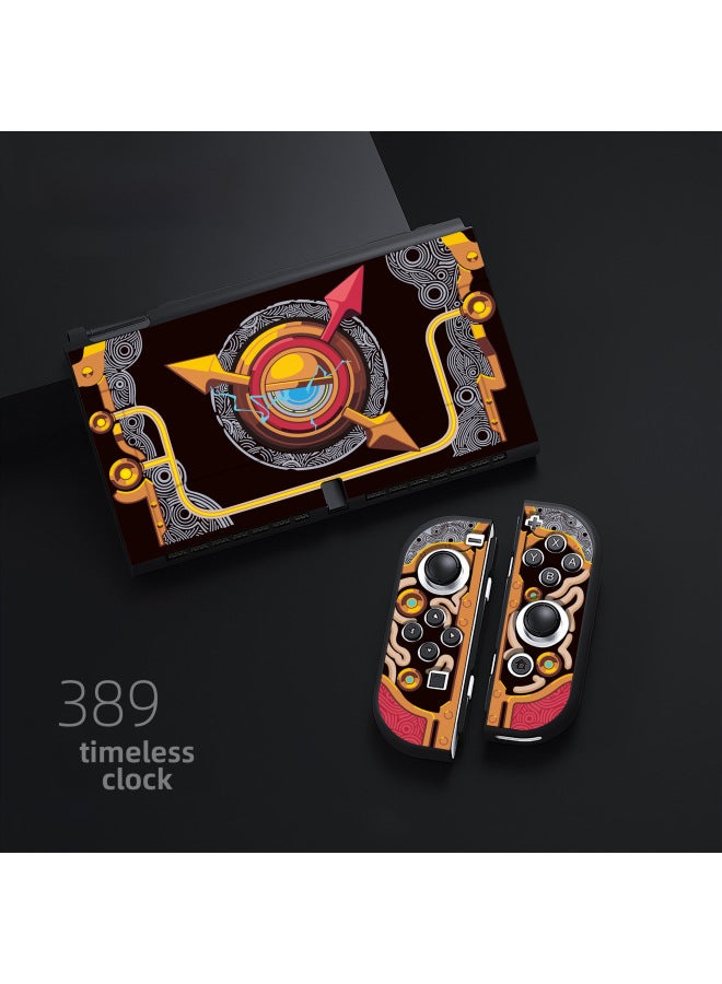 Nintendo Switch Protective Case TPU Soft Case Switcholed Protective Case TPU Soft Case Oled Soft Case-Model:1077-gemini Spaceship-oled Soft Shell - Image 2