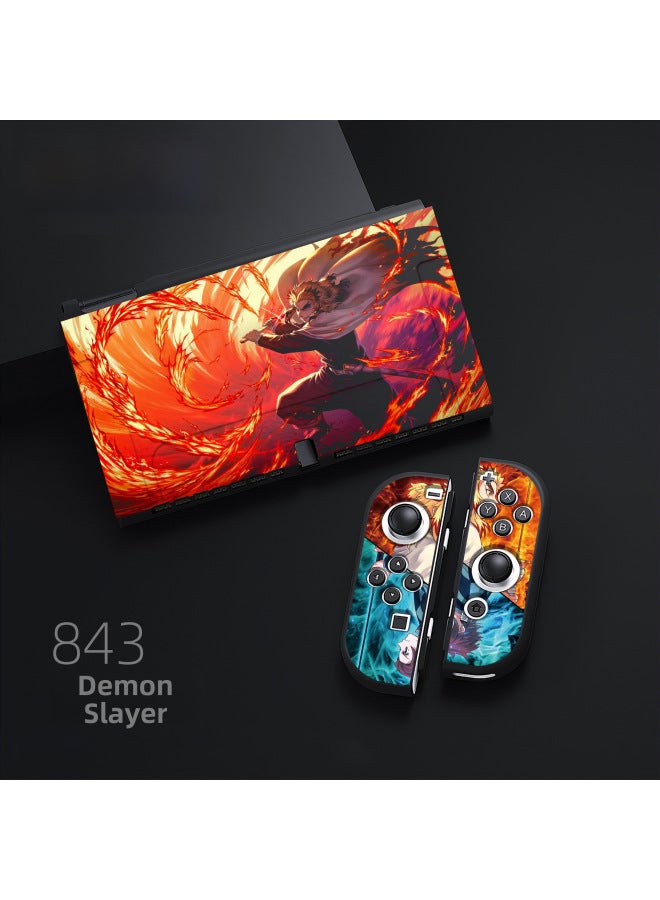 Nintendo Switch Protective Case TPU Soft Case Switcholed Protective Case TPU Soft Case Oled Soft Case-Model:1077-gemini Spaceship-oled Soft Shell - Image 4