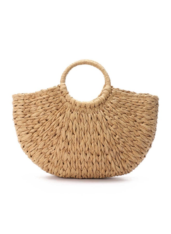 Mr.joe Mr Joe Brown Bohemian Shell Embellished Woven Bag – Chic Beach With Vacation Purse 4143 - Image 3