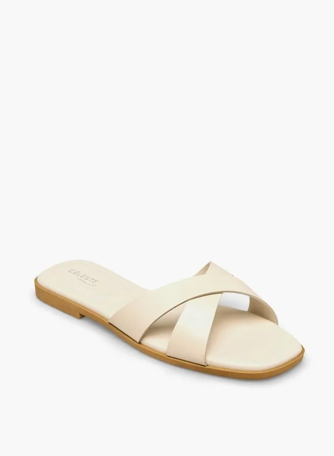 سيليست Women Cross Strap Sandals