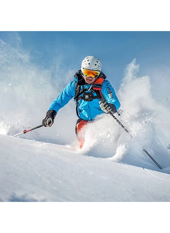 Black Adjustable Chest Strap Mount Body Belt Harness for Action Camera - Image 5