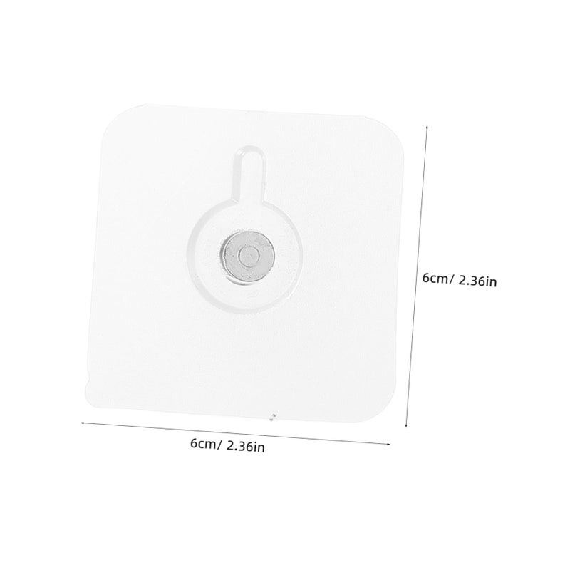 10 Pack Heavy Duty Wall Mount Hooks No Residue Adhesive for Bathroom Kitchen Shower - Image 3