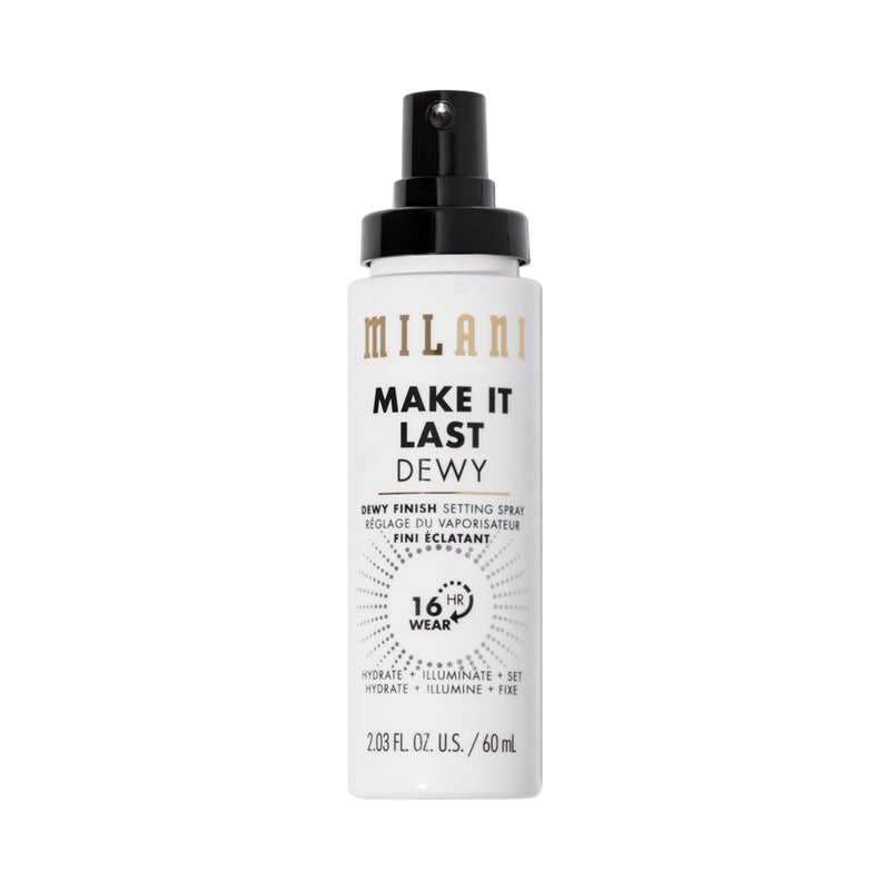 MILANI بخاخ تثبيت ميلاني + برايمر، اجعله يدوم أصلي - لمسة طبيعية مع النياسيناميد للترطيب & اجعله يدوم لامع - تركيبة مرطبة لمظهر لامع أثناء التنقل - عبوة 2 - Image 5