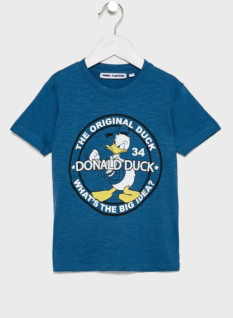 Fabric Flavours Kids Donald Duck T-Shirt
