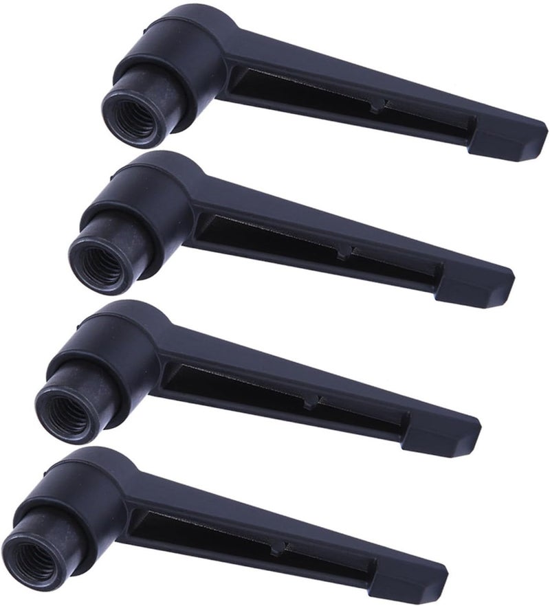 Hyuduo 4PCS Adjustable Handle Metal Machine Knobs Adjustable Clamping Lever Stainless Steel M4/5/6/8/10/12 with Female Thread(M6-50mm) - Image 4