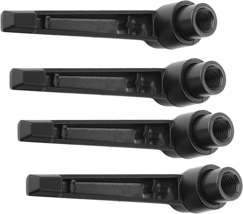Hyuduo 4PCS Adjustable Handle Metal Machine Knobs Adjustable Clamping Lever Stainless Steel M4/5/6/8/10/12 with Female Thread(M6-50mm) - Image 2