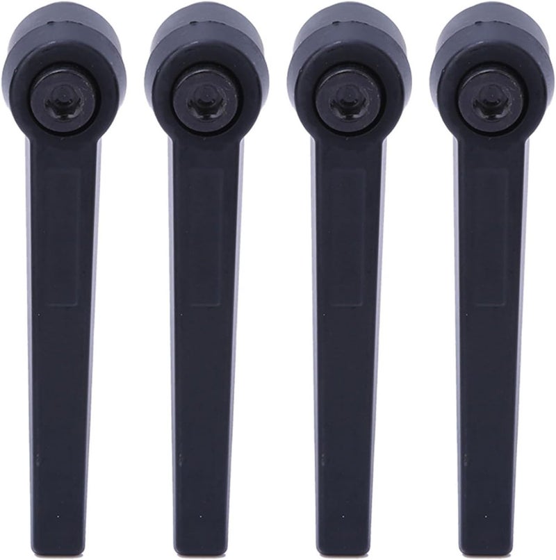 Hyuduo 4PCS Adjustable Handle Metal Machine Knobs Adjustable Clamping Lever Stainless Steel M4/5/6/8/10/12 with Female Thread(M6-50mm) - Image 1