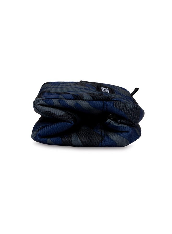 PACKIT PackIt Freezable Snack Box, Sporty Camo Charcoal Navy, Built with EcoFreeze Technology, Collapsible, Reusable, Zip Closure with Buckle Handle, Great for All Ages and Fresh Snacks on the go  - Image 4