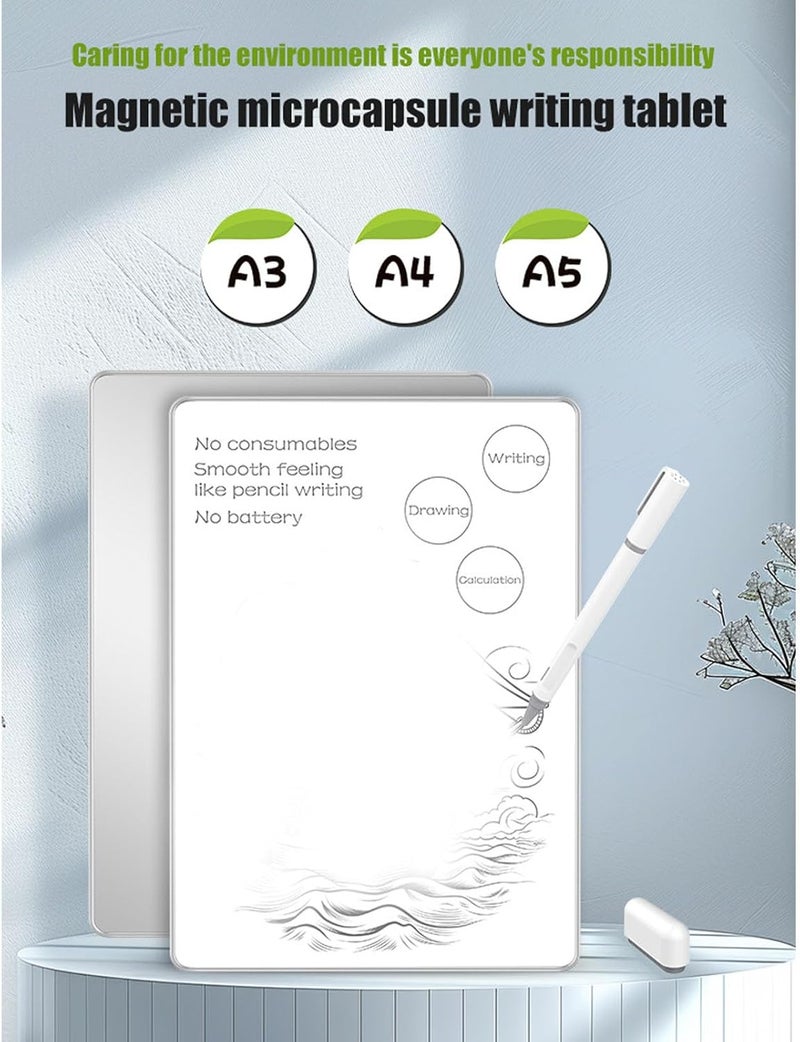 LCD Handwriting Board Innovative Magnetic Whiteboard Drawing Pad for Students Workers, Aluminum Alloy LCD Writing Tablet for Meeting Recording - Image 5