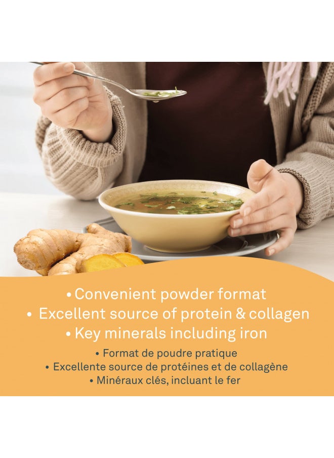 Organika - Organika Chicken Bone Broth Powder- Free Range and Vegetarian Fed Chickens- Keto Friendly, High Protein and Mineral Content- 300g - Image 1